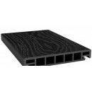 Террасная доска Savewood Саликс 2D (тиснение) - тангенциальный распил. Черный Террасная доска Savewood Саликс 2D (тиснение) - тангенциальный распил. Черный
